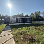 Дом 103 кв. м в поселке Лесная Поляна, фасад и участок